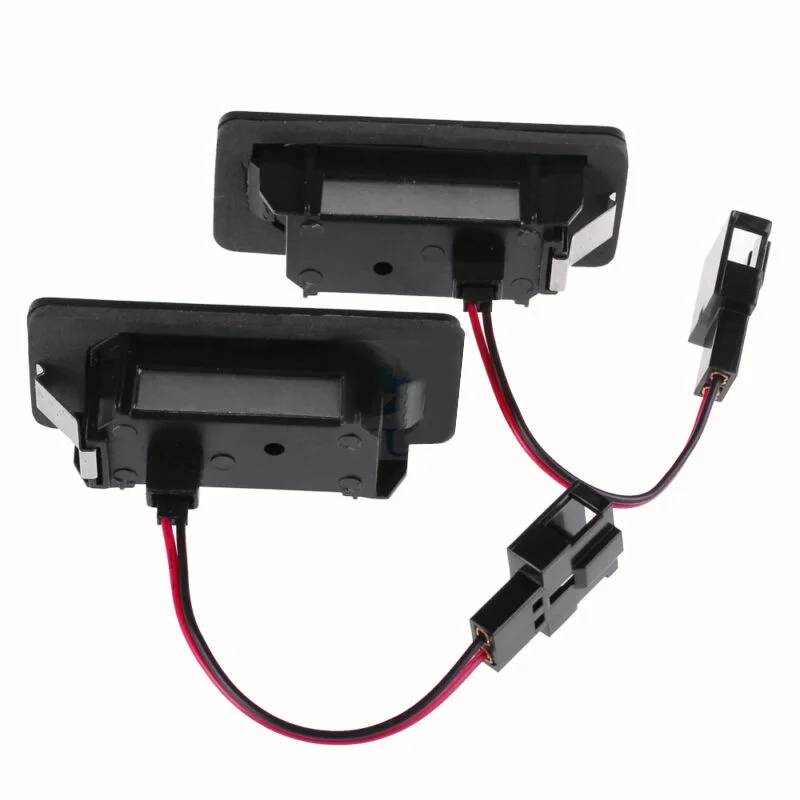 

Number License Plate Light Lamp 3W 6000K 1Pair For A4 S4 B8 A5 S5 Q5 PASSAT