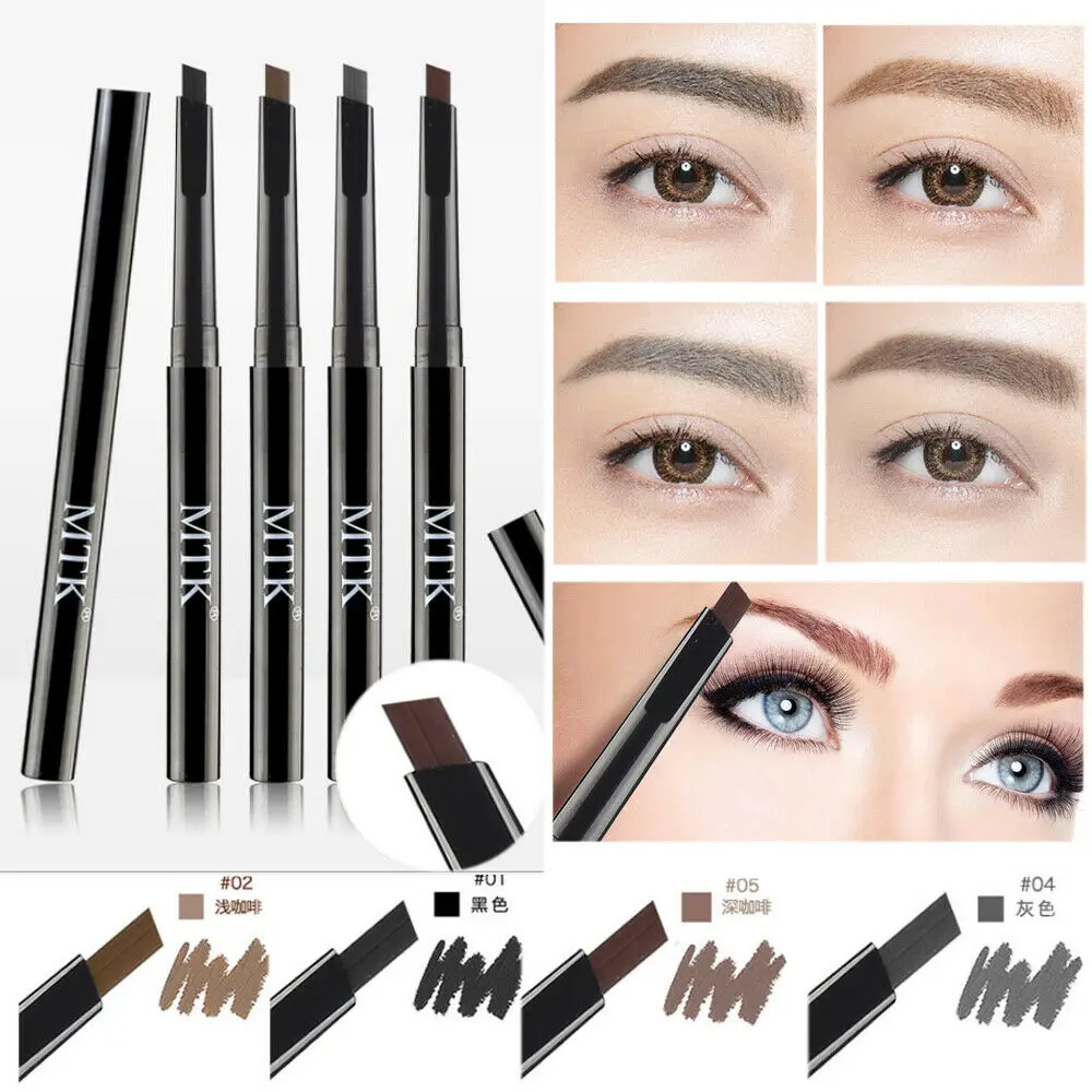 Карандаш для бровей начинающих с одной головкой автоматический натуральный