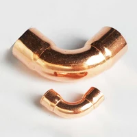 22mm inner dia copper 90 elbow long radius scoket weld end feed coupler plumbing fitting water gas oil