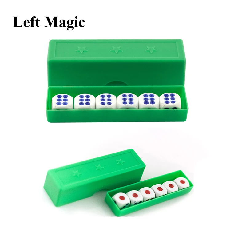 Волшебные кубики (обычные кости) волшебные фокусы шестигранная смена магия