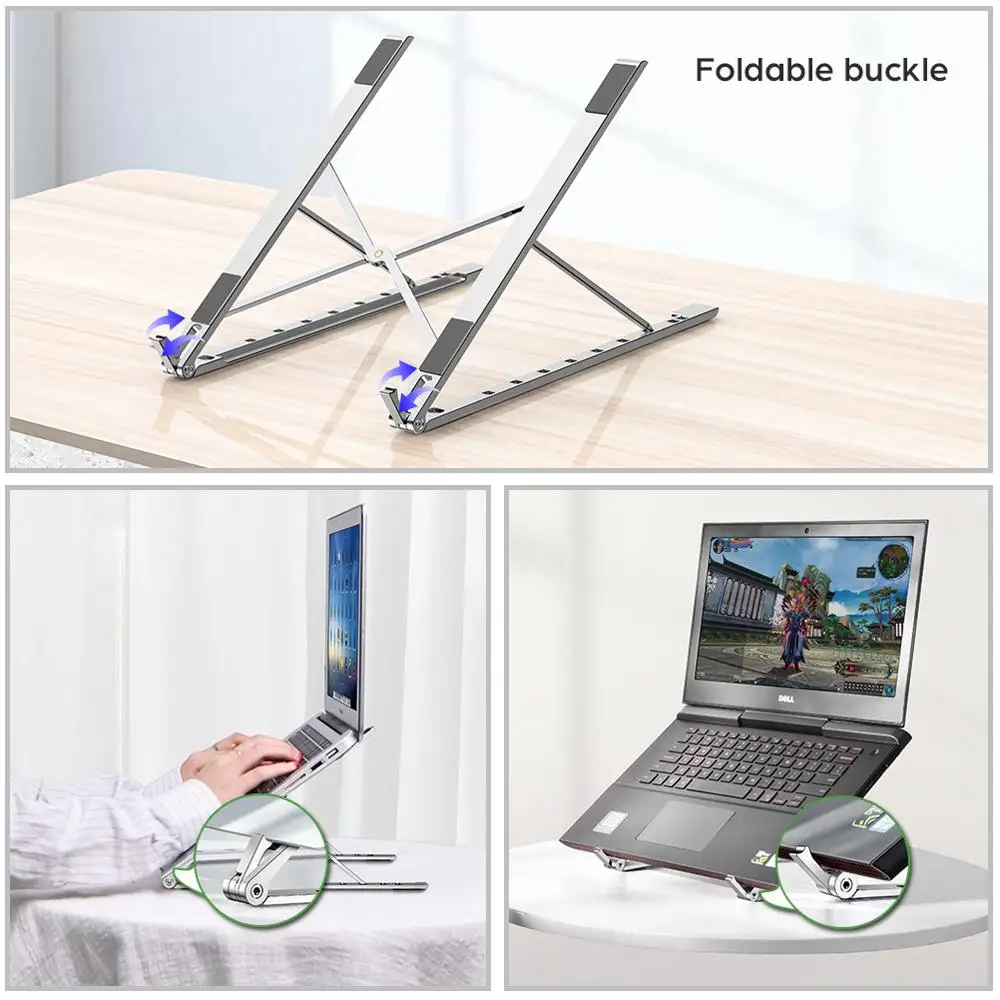 Подставка для ноутбука Oatsbasf аксессуары macbook pro складная Мини-подставка Riser 2020