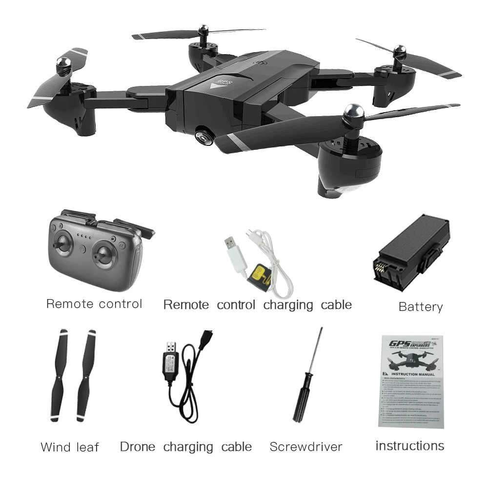 SG900-S FPV Радиоуправляемый Дрон с камерой 720P/1080P Wifi GPS возврат домой Follow Me высота