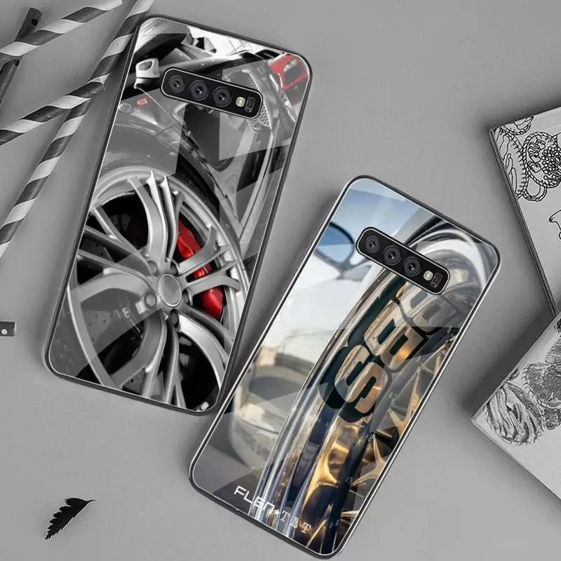 

Sports Cool Car Man Phone Case Tempered Glass For Samsung S20 Plus S7 S8 S9 S10 Plus Note 8 9 10 Plus