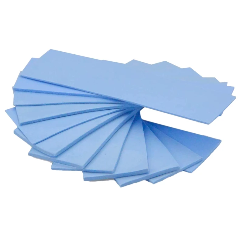

12Pack Thermally Conductive Silicone Pad with From 6.0W / Mk, for Laptop LED