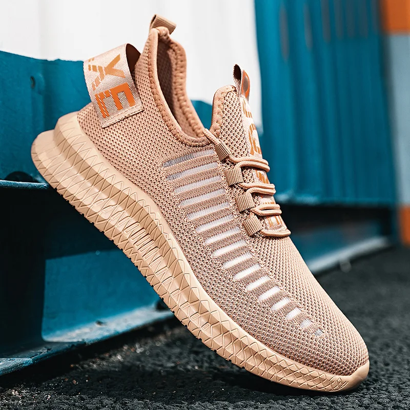 

2021 New Men Running Shoes Comfortable Sport Shoes Men Trend Lightweight Walking Shoes Men Sneakers Breathable