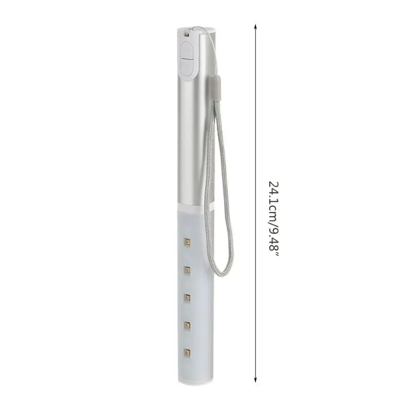 

Free shipping Mini Portable UV Sanitizer Lamp Handheld UV Germicidal Light Disinfection Lamp