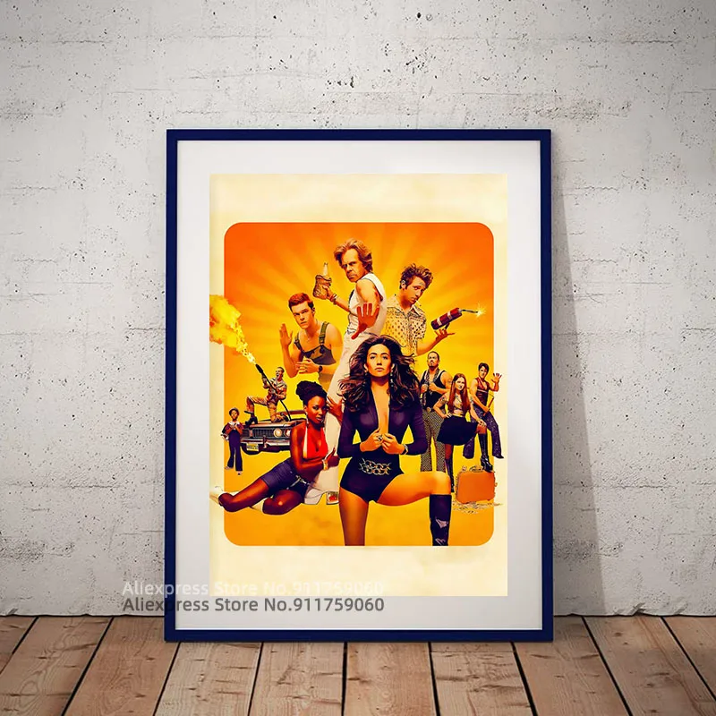 Бесстыдная (ТВ-серия) Картина на холсте плакаты и принты настенный Декор живопись