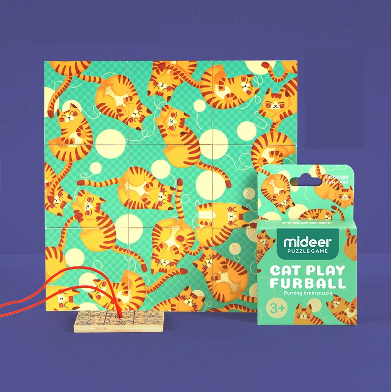 MiDeer детская игра-головоломка сжигание мозга головоломка настольная игра-головоломка игра Упражнение мышление логика дети интеллектуальные игрушки 3Y