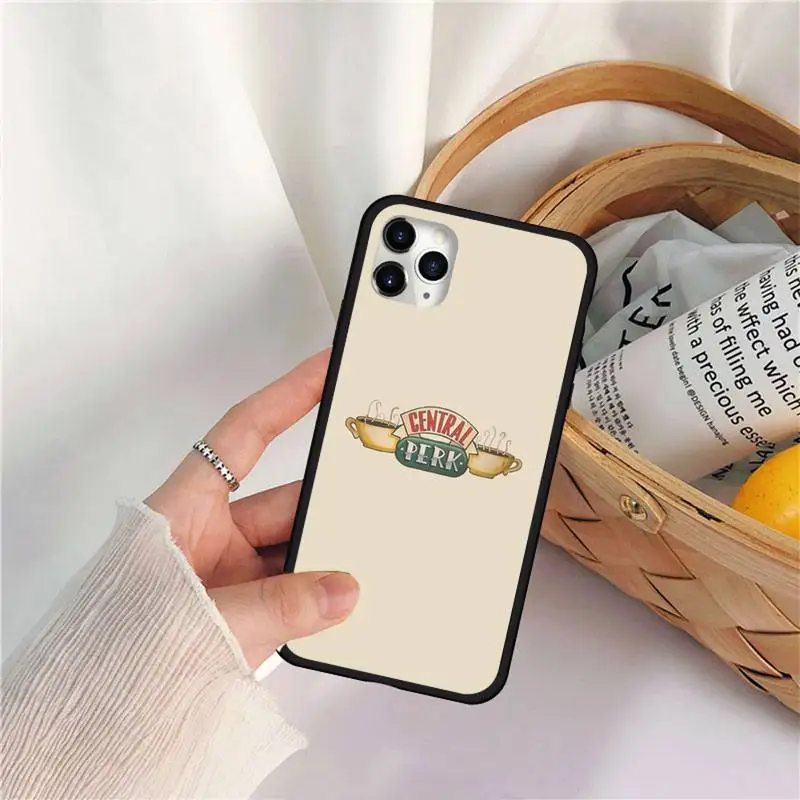 

Coffee Friends tv Fashion Phone Case for iPhone 11 12 Pro X XS Max Mini XR 7 8 Plus SE 2020 Samsung S9 10 20 A51 Plus Ultra