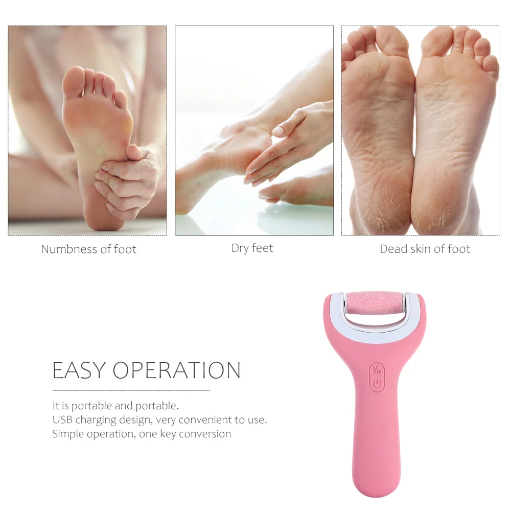 

1 Set Electric Callus Remover Electric Pedicure Tool Callous Removing Instrument