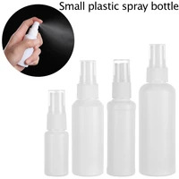 1pcs 205060100ml refillable plastic travel bottles atomizer empty perfume bottle flask with small sprayer empty container