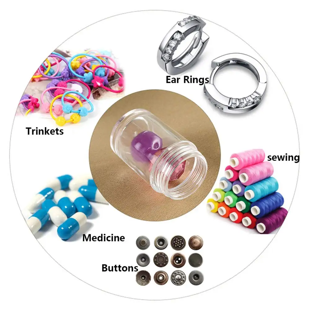 

New Diamond Painting Box Tool Kits Diamond Embroidery Bead Storage Bottle Multi-function Handbag 15/30/60 Slots Tools