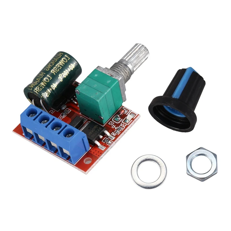 DC5-35V 5A PWM DC контроллер скорости двигателя светодиодный диммер переключатель 10 кГц