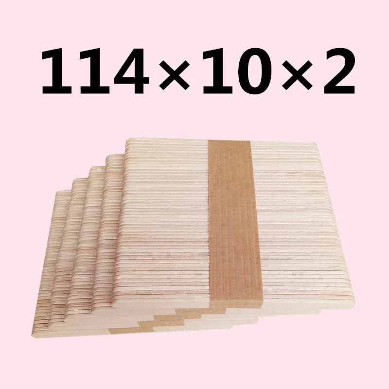 50/100 шт женские деревянный корпус палочки для удаления волос воск депиляции