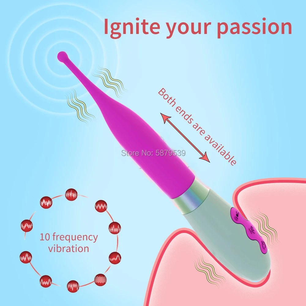 Волшебная палочка вибратор для клитора точка G вибрация AV стик соска оргазма