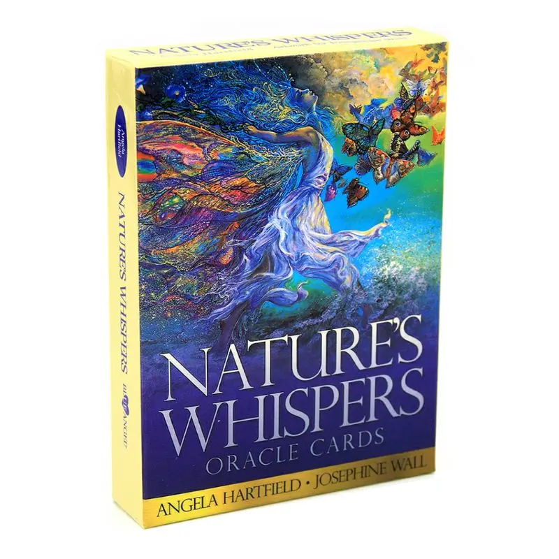 

Nature's Whispers Oracle 50 Cards Deck English Tarots Divination Fate Family Party Board Game
