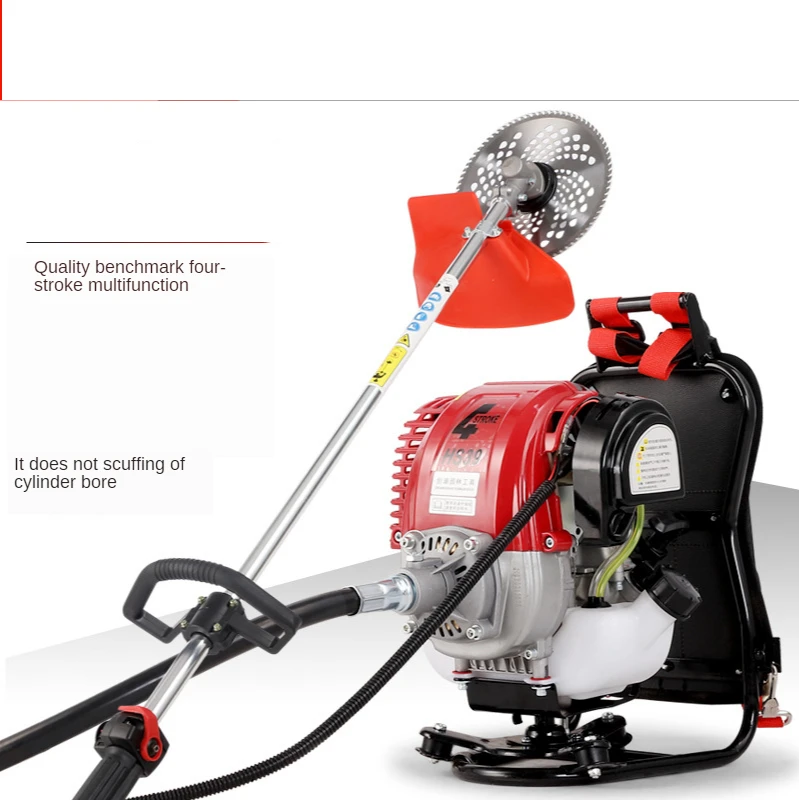 Профессиональная косилка, ранцевая косилка, 4-тактный бытовой небольшой многофункциональный кусторез