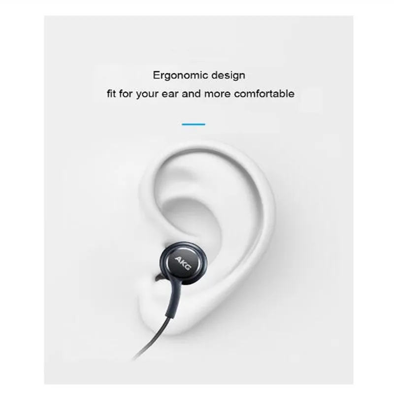 Оригинальные samsung AKG EO-IG955 наушники 3 5 мм наушники-вкладыши с микрофоном проводная