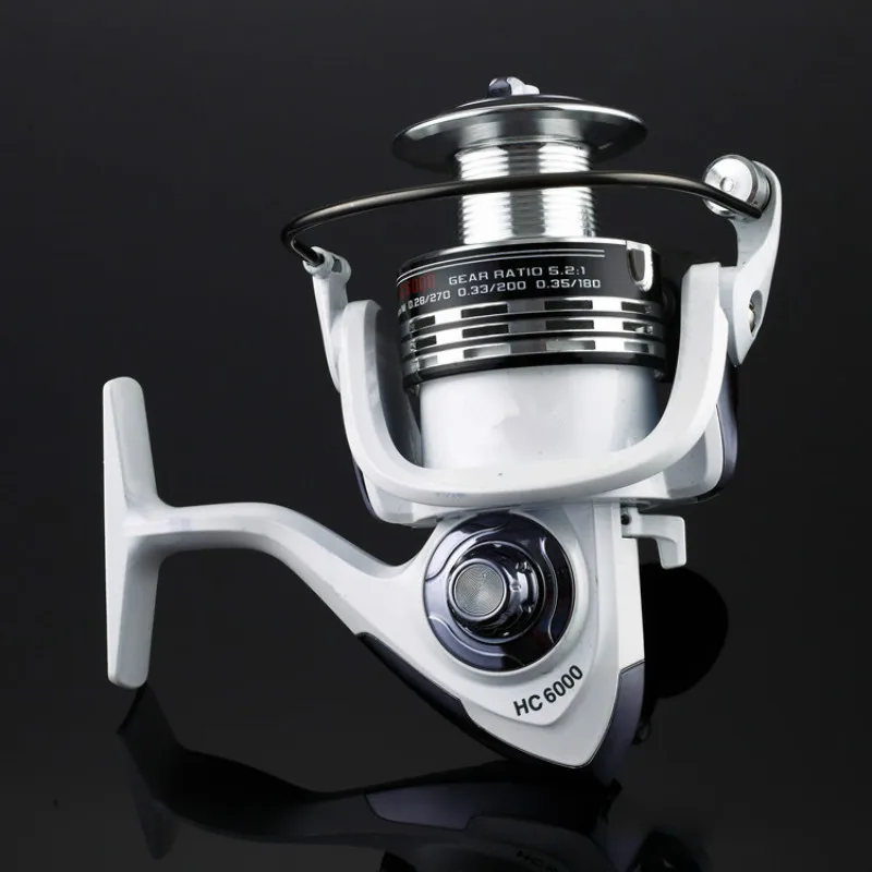 Metal Coil Fishing Reel 13 + 1BB HC1000-7000 Carp Spinning With Exchangeable Handle For Fly Stream | Спорт и развлечения