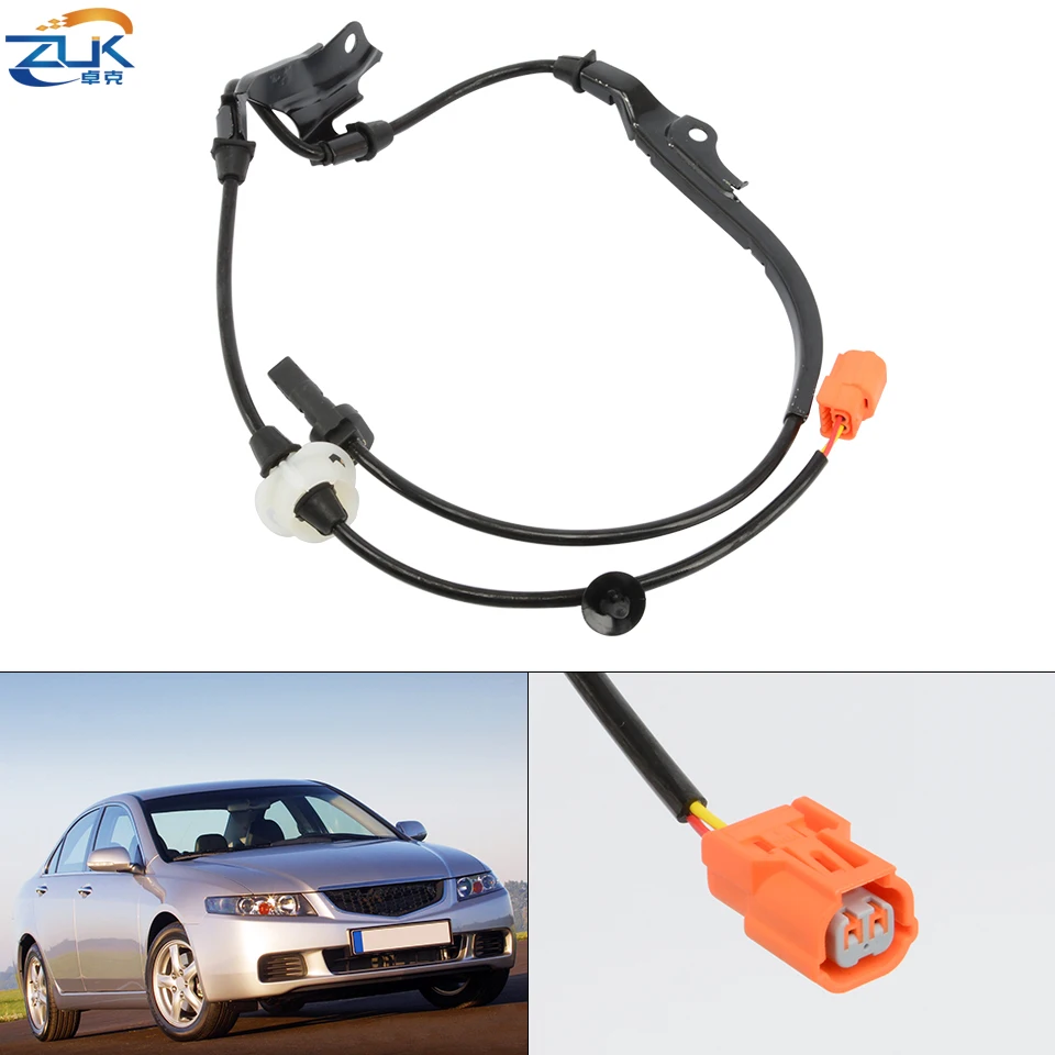 ZUK-Sensor de ABS para coche, accesorio delantero y trasero, izquierdo y derecho, para Honda Accord Euro CN CL 2002-2008 para Accord CM 2003-2007, Sensor de velocidad de rueda