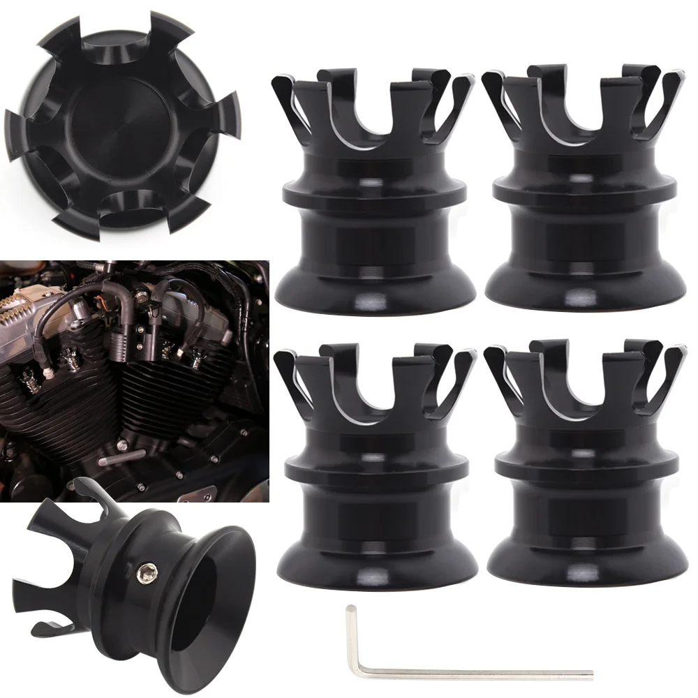 Крышка топпера двигателя мотоцикла Свеча зажигания Корона винт гайка головка