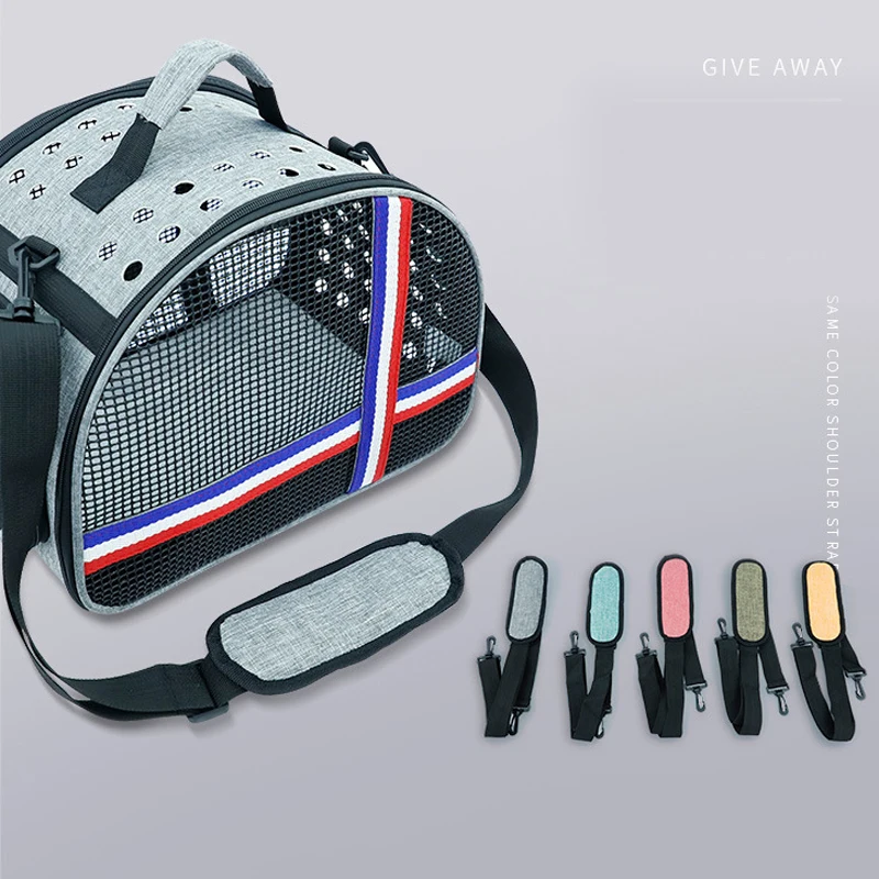 Переносная сумка для собак портативный рюкзак кошек пропускающий воздух