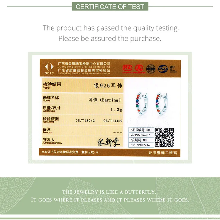 Серьги-гвоздики BISAER Лидер продаж 925 пробы серебряные круглые женские серьги цветной, с кубическим цирконом CZ серебряные ювелирные изделия ECE721