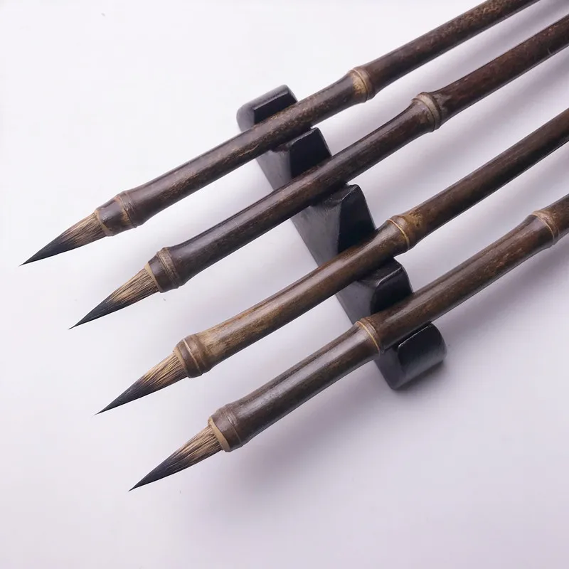 Кисть для каллиграфии китайская Ретро бамбуковая мышь ручка маленького обычного