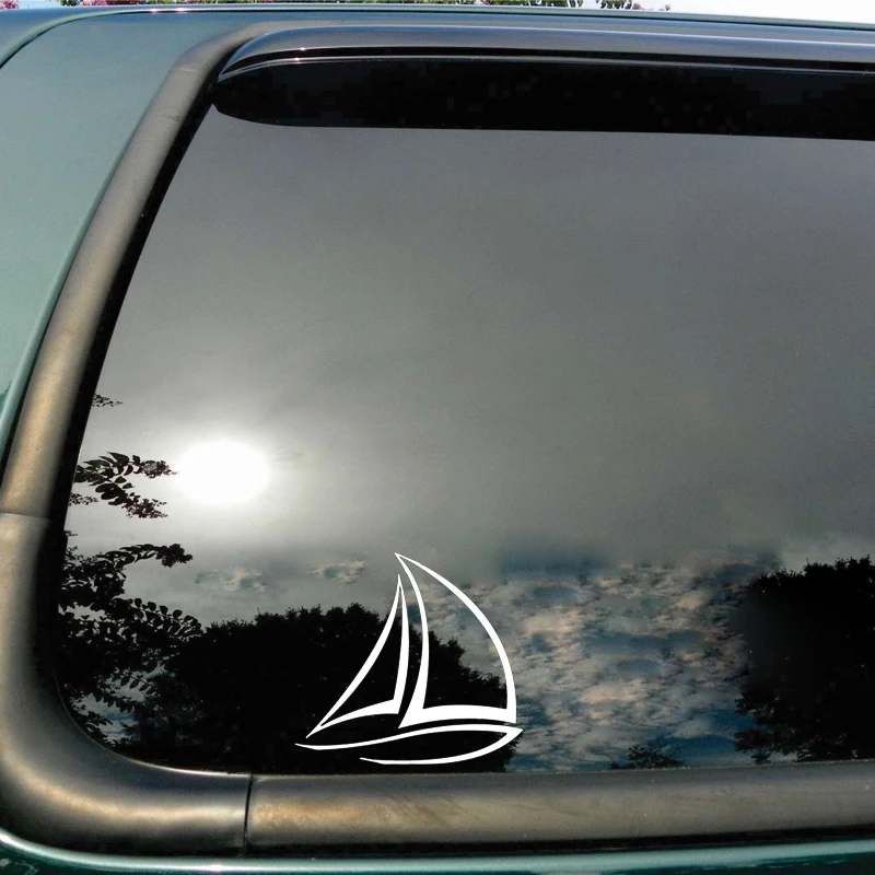 Funny Sailor Sailing Ship Decoration Car Stickers Vinyl Silhouette Exterior Accessories Supplies | Автомобили и мотоциклы