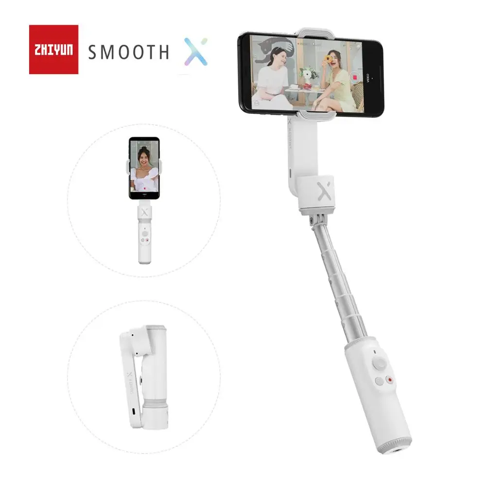 

ZHIYUN SMOOTH X Официальная селфи-палка , Ручной Стабилизатор для телефона, Palo, смартфонов для iPhone, Huawei, Xiaomi, Redmi, Samsung
