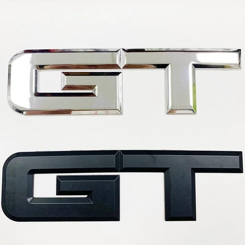 Высокое качество 3D Металл заднего стороны Fender наклейки на багажник GT Logo значок с
