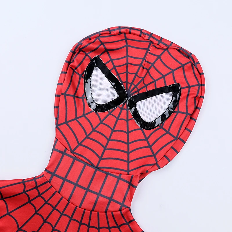 Костюм Человека-паука Детский костюм с 3d маской из спандекса для мальчиков
