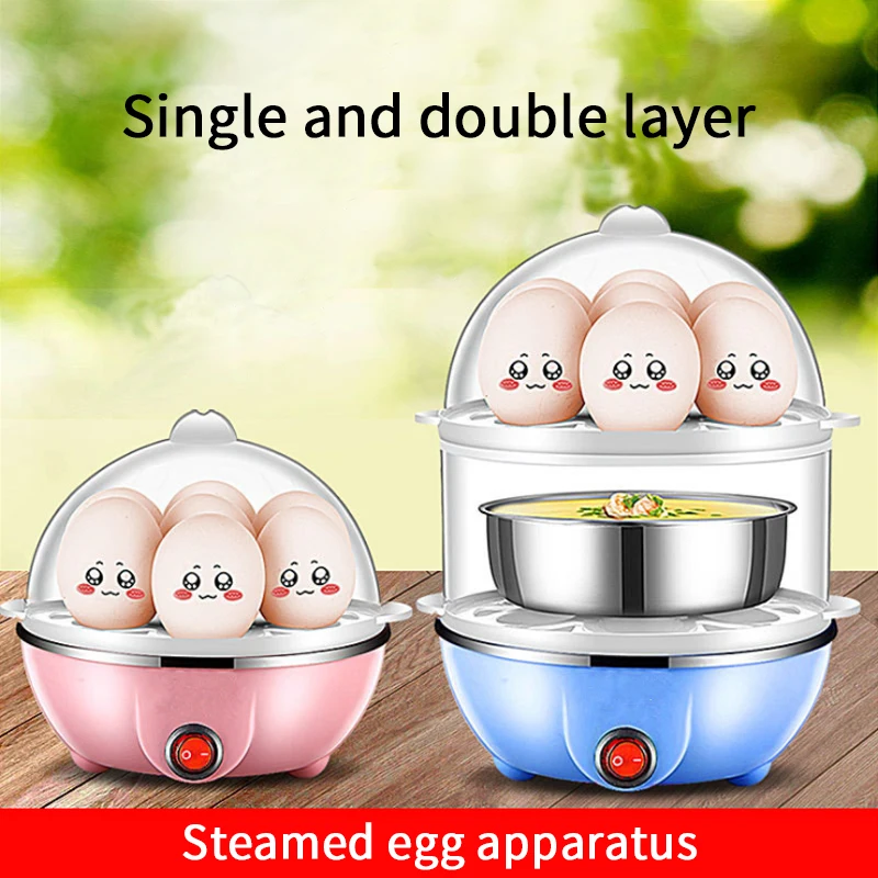 

Electric Multi Function Rapid Electric Egg Cooker Auto-Off Generic 7 Eggs Fast Egg Boiler Steamer Cooking Tools Kitchen Breakfa