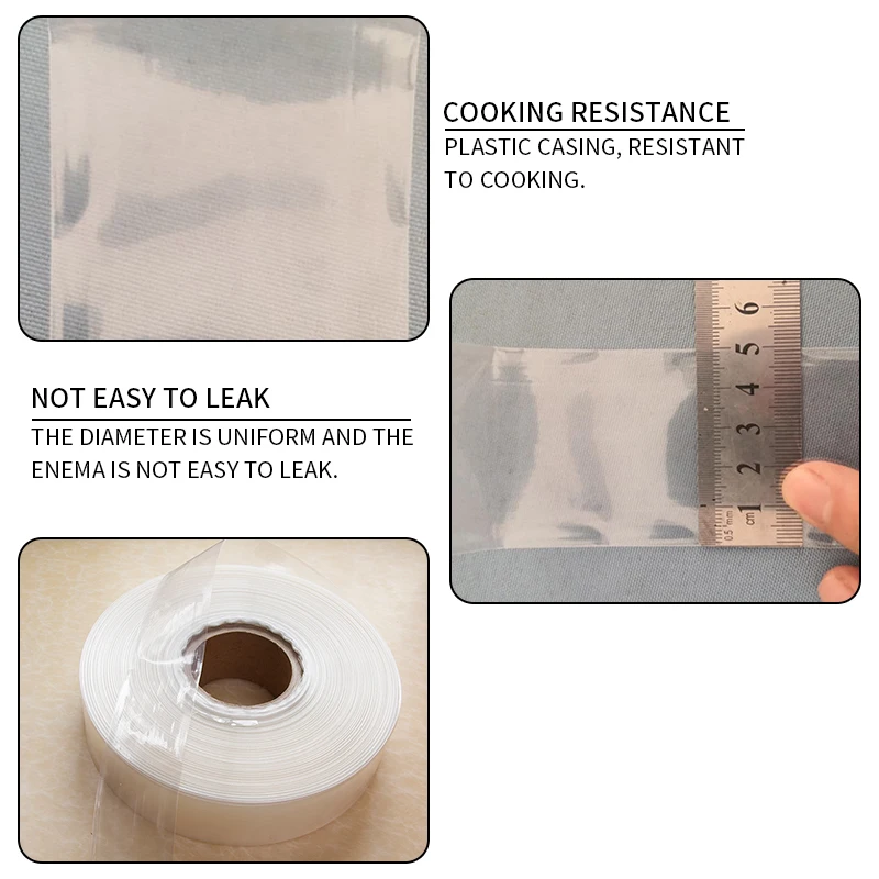 Пластиковая оболочка для сосисок салями 5 м|Спринцовки| |