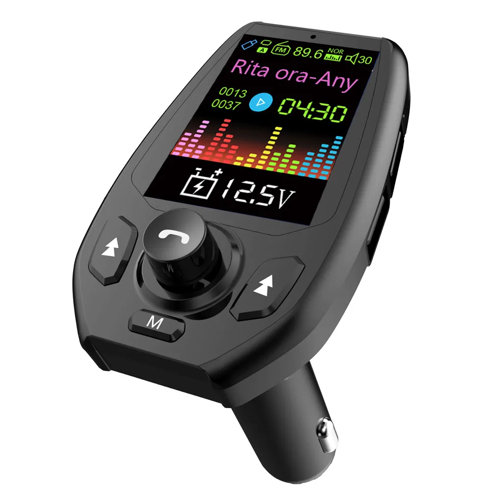 Bluetooth Автомобильный MP3 плеер 4 0 комплект fm передатчик t с 2 usb портами Hands free USB