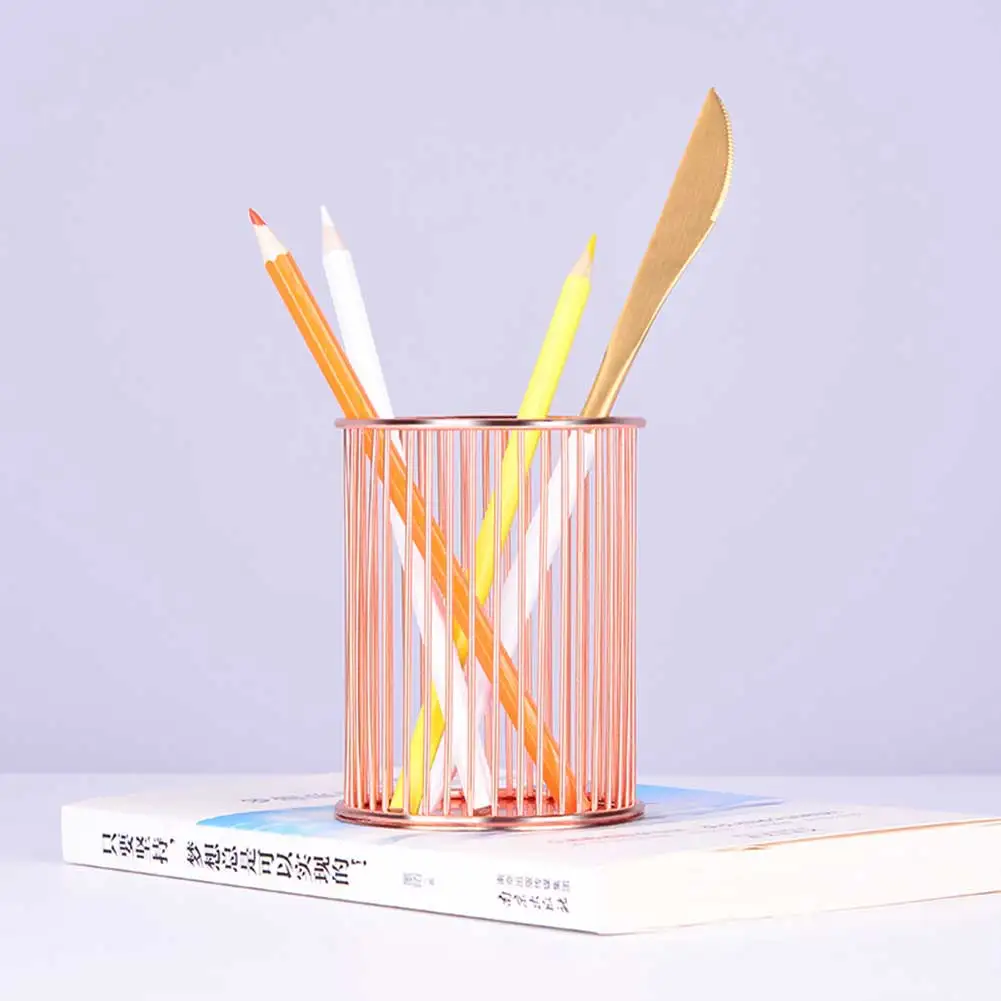 Новинка 1 шт. металлический держатель для ручки скандинавский стиль полый