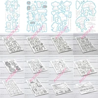 hello bluebird clear stamps and metal cutting dies for diy scrapbooking photo album decorative embossing papercard crafts 2020