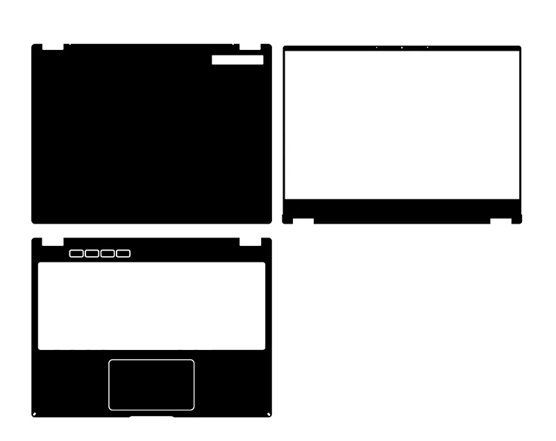 Наклейка для Asus ROG X13 GV301 GV301Q S14 S430 S430U S430F S410U S410 X411 X411U S510U F510U X510U A510U V580Q 3 шт. |