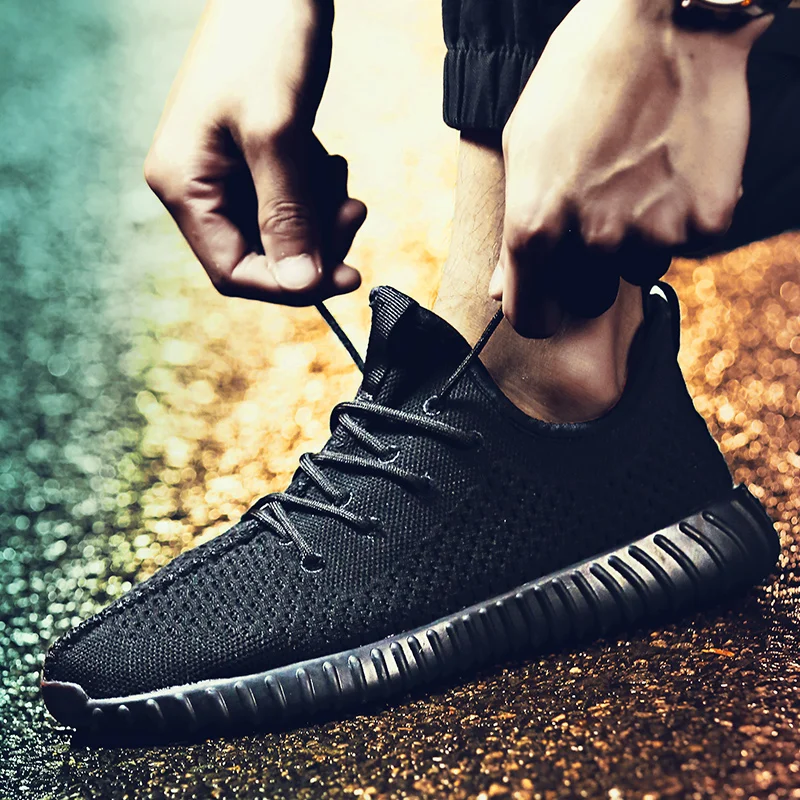 Tenis Бланкос zapatillas hombre теннисные туфли для мужчин спортивная обувь мужские Ультра повышающие трикотажные кроссовки мужские прогулочные мужские кроссовки