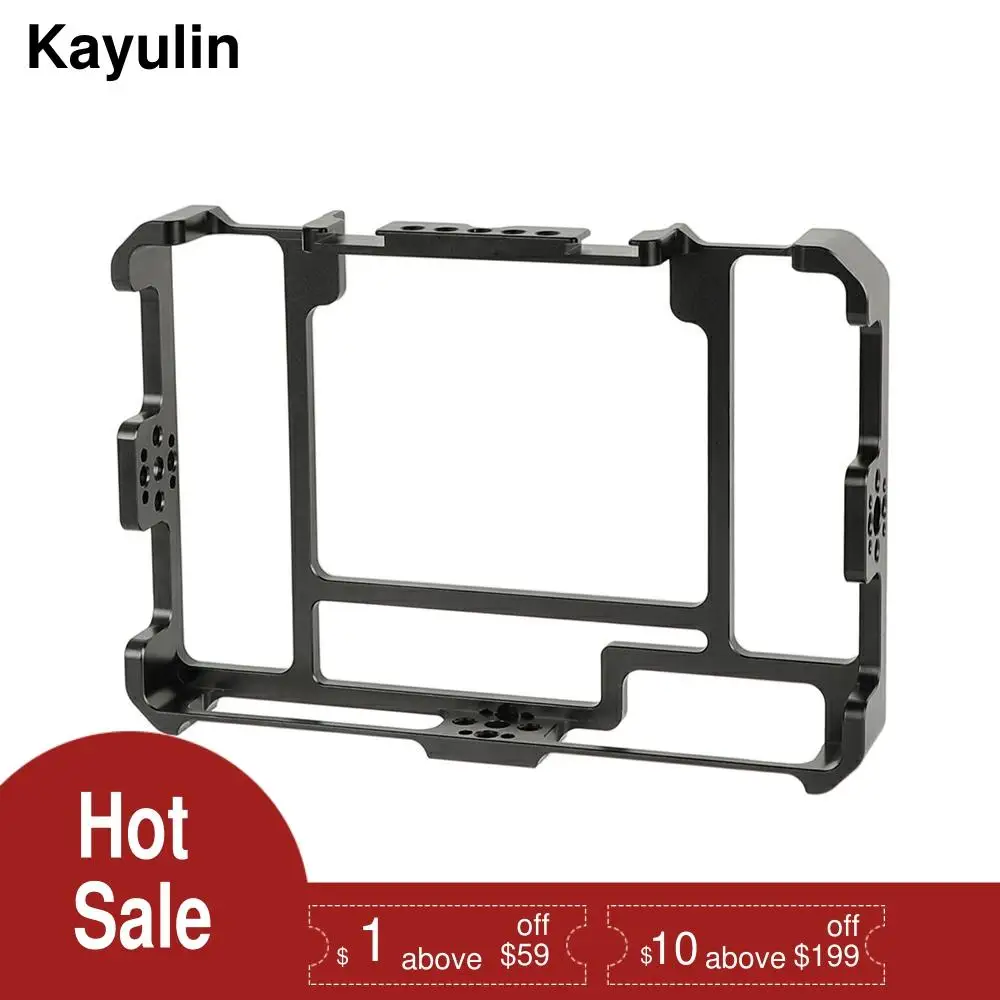 

Kayulin Form-Fitting LUT7 & LUT7S Cage Armor Bracket For FeelWorld LUT7 & LUT7S 7" Monitor (Exclusive Use)