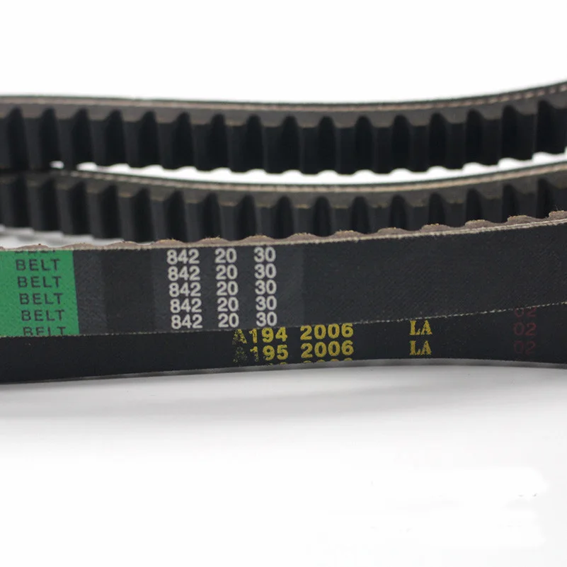 Фото Приводной ремень Powerlink CVT, 1 шт., 842-20-30 ворот, для GY6, 125 куб. См, 150 куб. См, мопед, квадроцикл, Go-kart, 152QMI, 157QMJ, двигатель (842, 20, 30) №2
