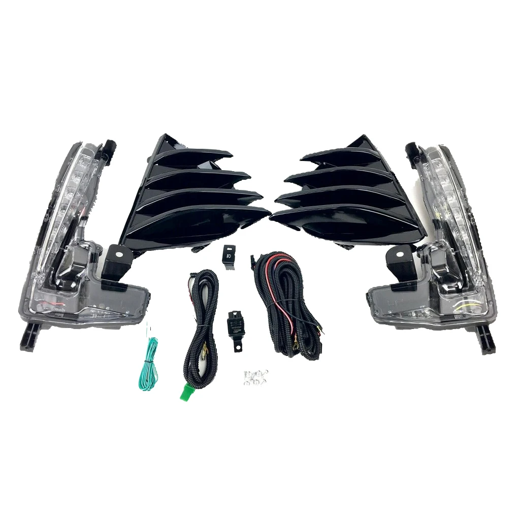

Car Fog Lights LED Daytime Running Light DRL Set Replacements Assembly For Toyota Corolla SE XSE 2017 2018 2019