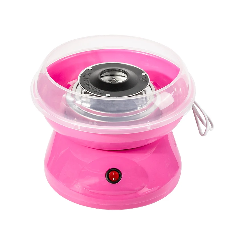 Электрический DIY Sweet cotton candy maker портативный хлопок сахар нить машина девочка мальчик подарок детский день с бесплатной палочки и ложка сахарная вата сладкая вата машина сахарная вата - Цвет: pink