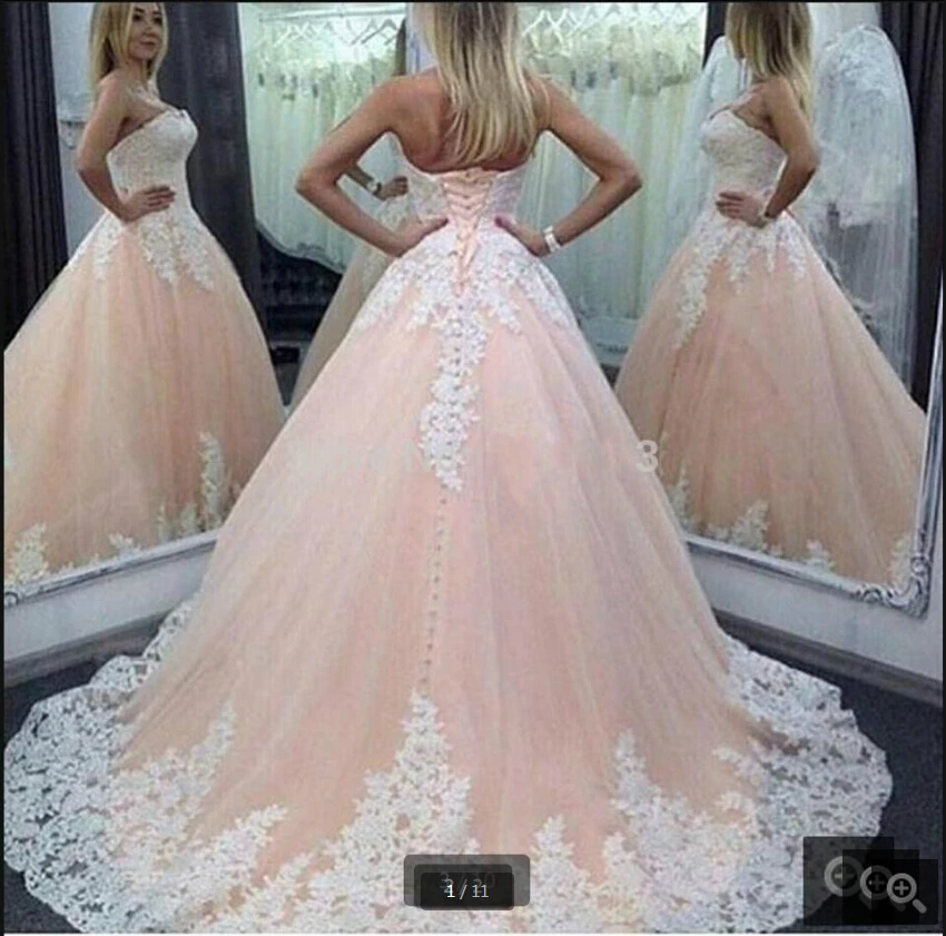 Женское бальное платье с кружевной аппликацией и корсетом вышивкой бисером без