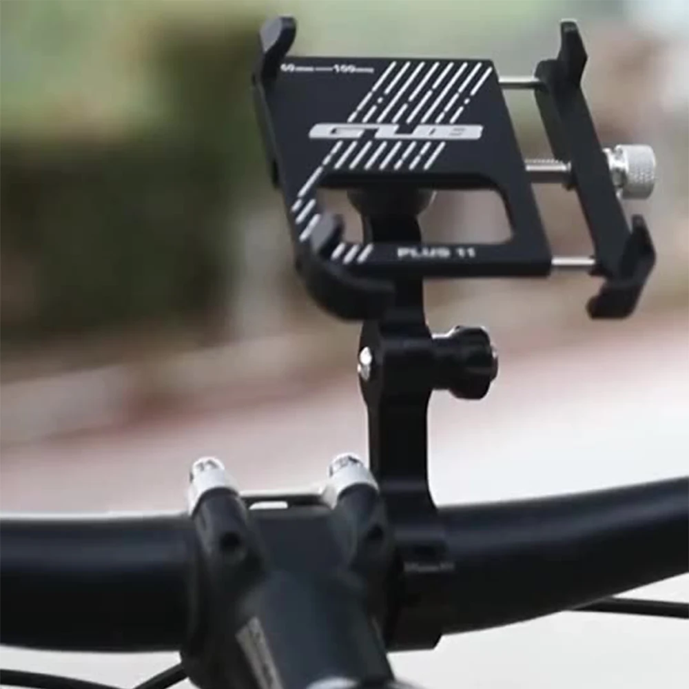 

Bike Phone Mount Bicycle Holder Aluminum Alloy Adjustable Motorbike Cell Phone GPS Mount Holder Bracket for MTB Motorcycle