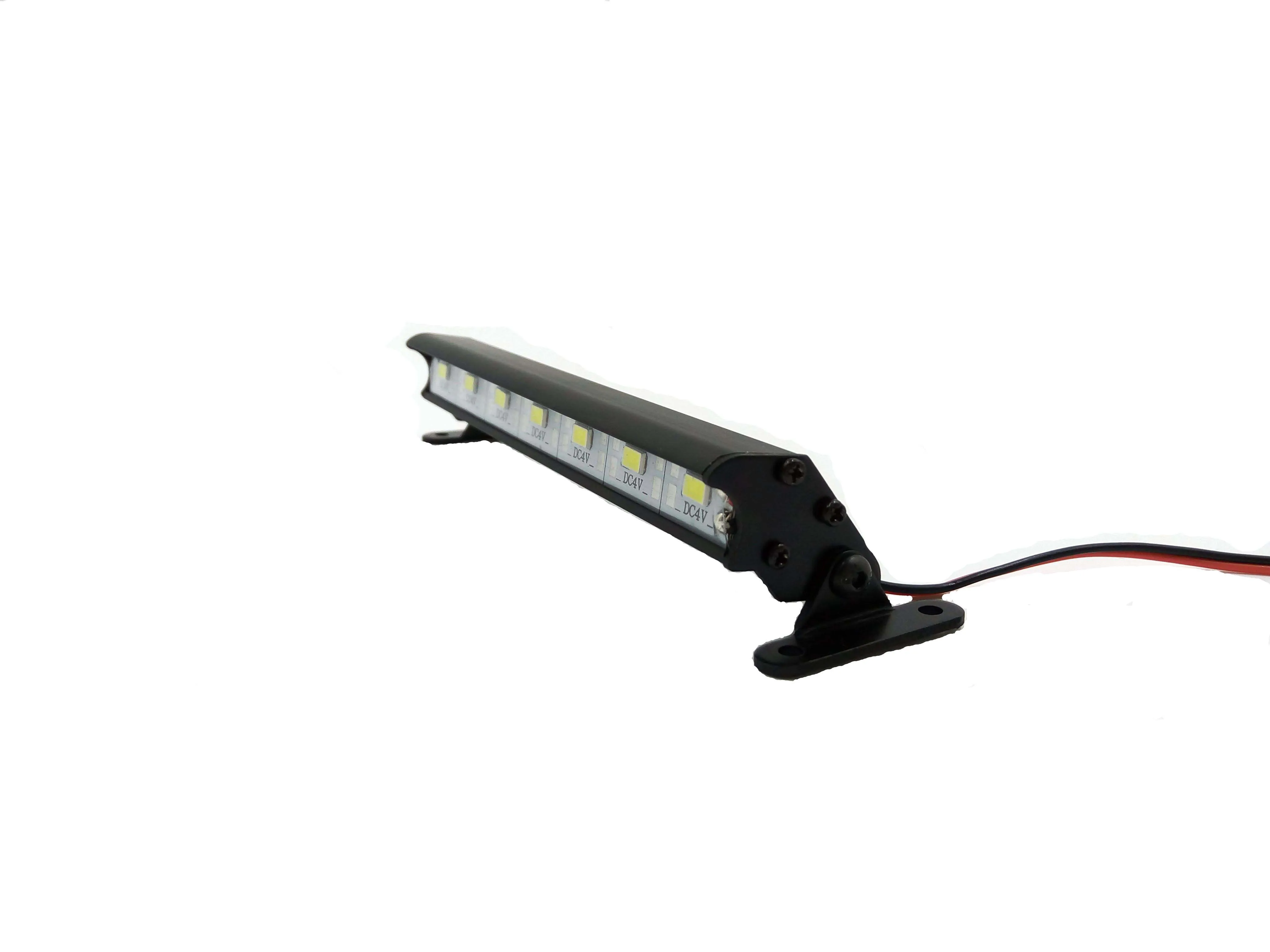 Алюминиевый 7 светодиодный светильник бар комплект для 1/10 рок сканеры грузовики