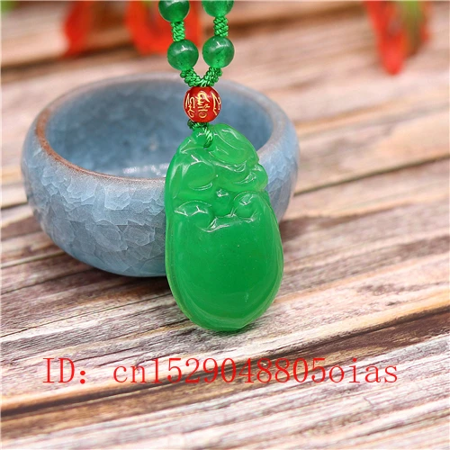 Натуральный Зеленый Изумрудный нефрит Pixiu кулон ожерелье Jadeite ювелирные изделия