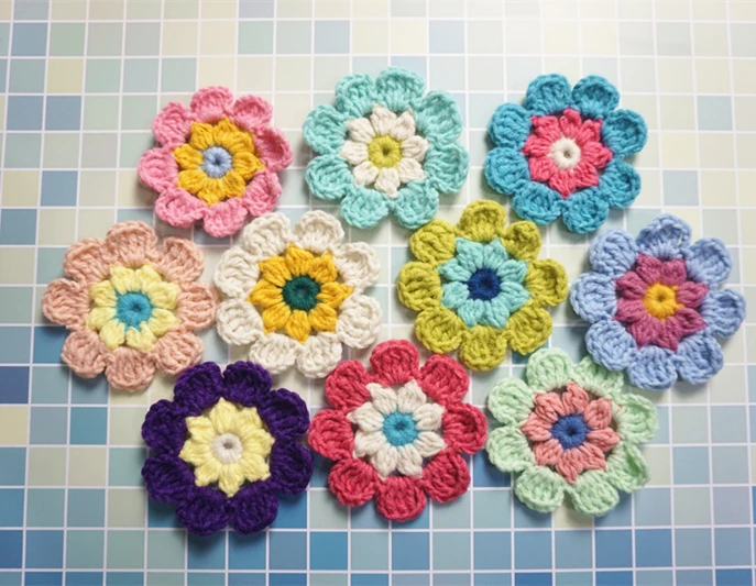 20 шт./лот Подставка под столовые приборы ручной работы 9 см|Коврики и подложки| |