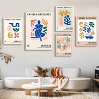 nordic modern abstract art matisse poster wall painting printing canvas painting living room office home decoration mural