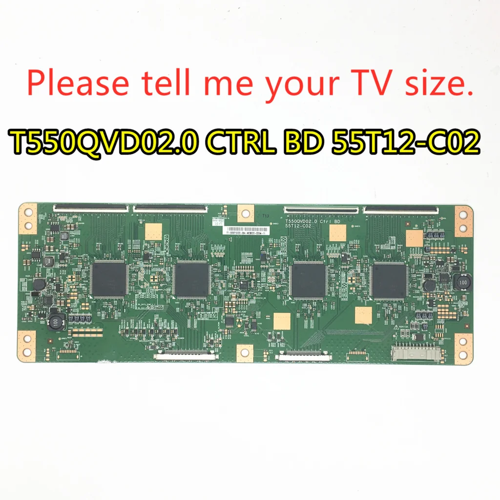 

100% test work original for T550QVD02.0 Ctrl BD 55T12-C02 55T12-C01 Logic Board